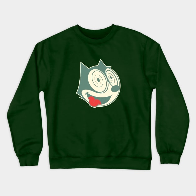 Stay High Felix The Cat 22 Crewneck Sweatshirt by Punk Fashion